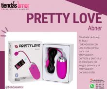 HUEVO VIBRADOR BLUETOOTH A DISTANCIA PRETTY LOVE ADNER